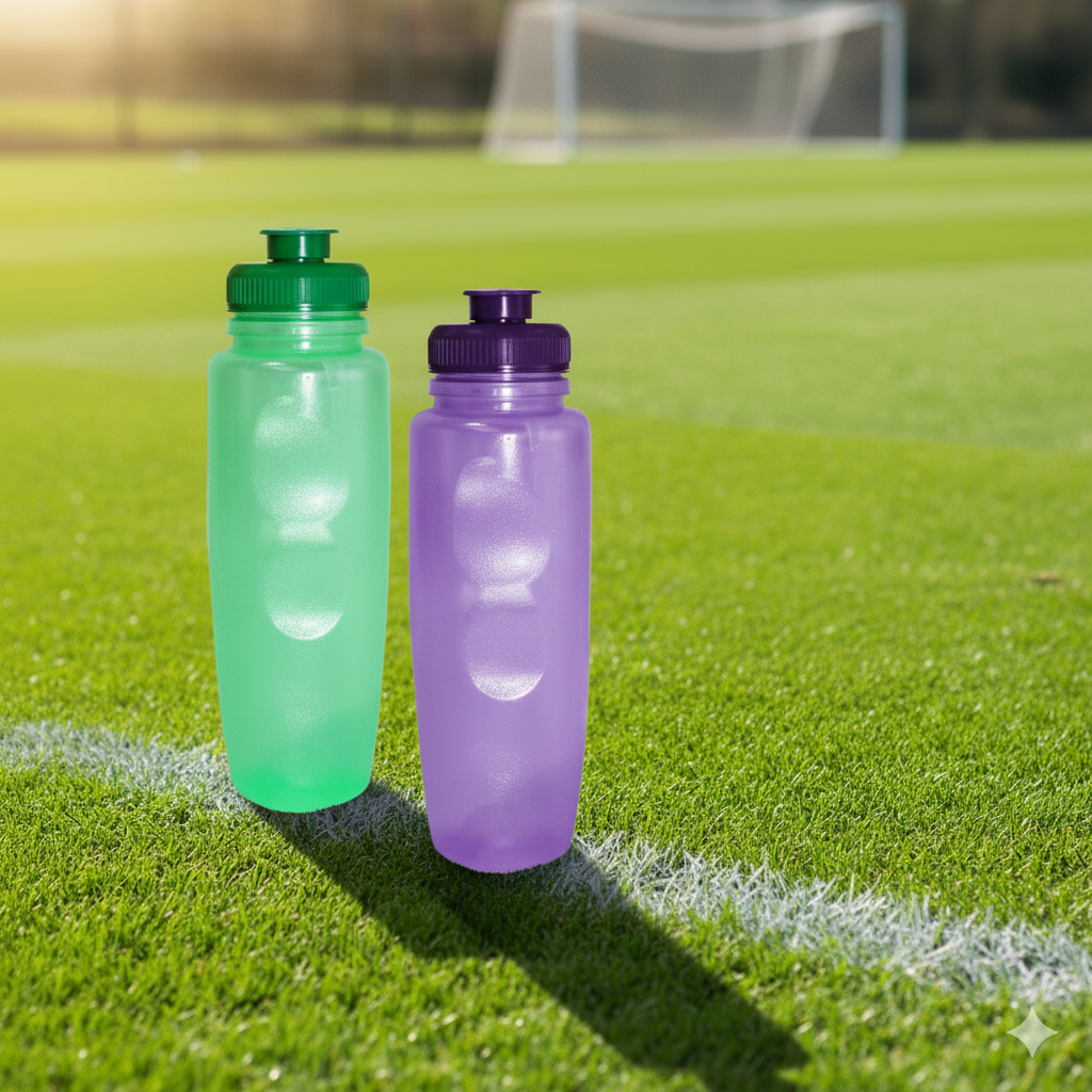 Botella plástica deportiva