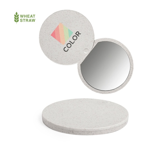 Espejo de fibra de trigo